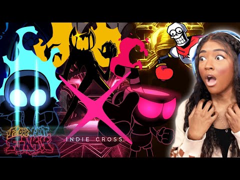 NIGHTMARE SONGS ARE A NIGHTMARE... but the bonus songs are fun! | Friday Night Funkin' [Indie Cross]
