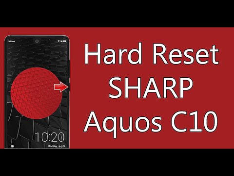 Hard Reset SHARP Aquos C10