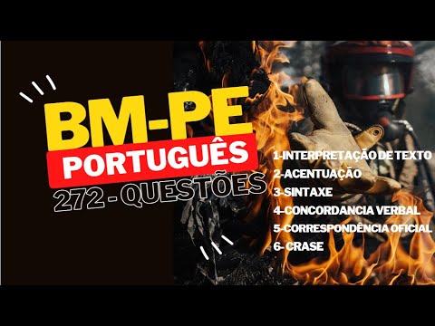 Língua Portuguesa- Concurso CBMPE, PMPE e PCPE - Estudando o edital.