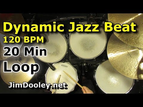 20 Minute Beat - Dynamic Jazz Beat 120 BPM