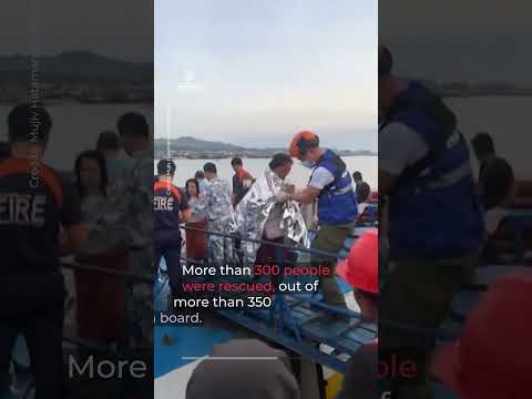 Ferry capsizes in southern Philippines, leaving 18 dead and dozens missing | AJ #shorts