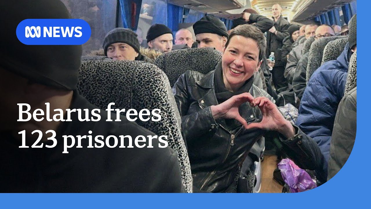 Belarus releases 123 political prisoners in deal with US | ABC NEWS