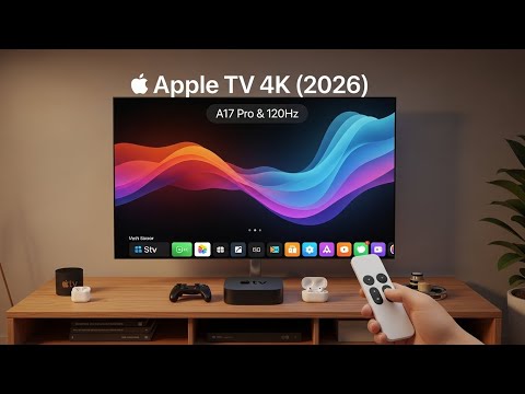 New Apple TV 4K (2026) - It’s Finally Official! (A17 Pro & 120Hz)