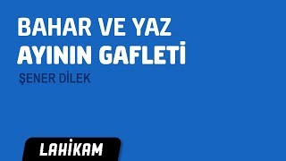 Bahar ve Yaz Ayının Gafleti