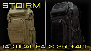 Stoirm Tactical hat den perfekten Rucksack, für Reisen, EDC und Office!