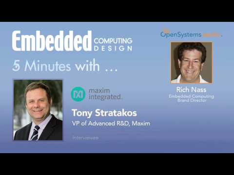 Five Minutes With?Tony Stratakos, VP of Advanced R&D, Maxim