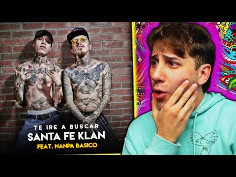 ARGENTINO REACCIONA a Santa Fe Klan, Nanpa Básico - Te Iré A Buscar [Deluxe Version] (Video Oficial)