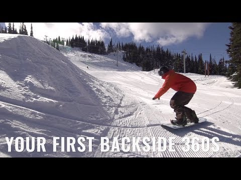 Your First Backside 360s On A Snowboard
