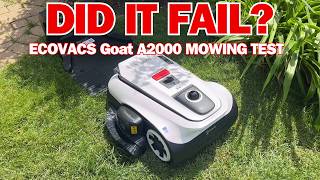 Best Robotic Lawn Mower 2026? ECOVACS GOAT A2000 Review