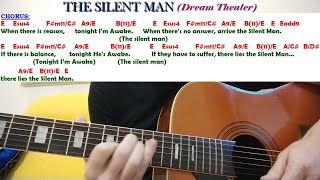 Download lagu The Silent Man (Dream Theater) - One take guitar & voice - Tab on screen   free PDF to download mp3