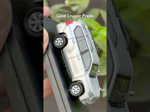 Toyota Land Cruiser Prado TX Silver Diecast Model #toyota #diecast #landcruiser