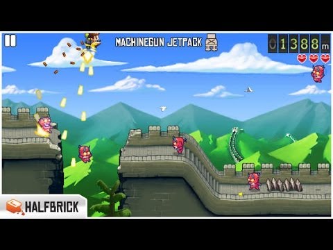 Monster Dash iPhone / iPad GamePlay #1