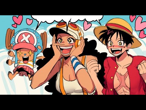 [ComicEdit] StrawHats Genderswapped + NicoRobin/Luffy/Chopper stuff |OnePiece