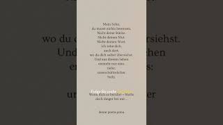 Du bist ein Geschenk.Und ich bin stolz auf dich –tiefer, als Worte reichen. #andreagermanncoaching