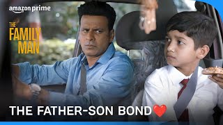 Srikant and Atharv's Father-Son Bond ❤️ | The Family Man | Prime Video India