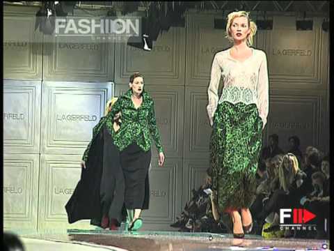 "Karl Lagerfeld" Autumn Winter 1996 1997 Paris 3 of 4 pret a porter woman by FashionChannel