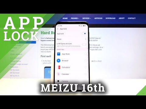 How to Use App Lock in Meizu 16th – Secure Apps with Password