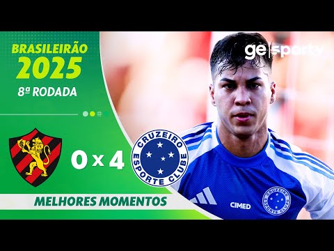 Gols e lances de Sport x Cruzeiro