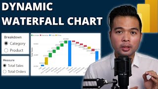 Guide to WATERFALL CHARTS in Power BI // Dynamic Categories and Measures with Field Parameters