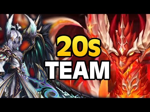 BIS ZU 20s SCHNELLES TEAM | DRACHEN ABGRUND HARD MIT LUCIFER (Summoners War Dragon Abyss hard)