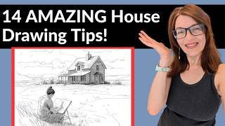 EASY House Sketching Tips - Beginner Drawing Tutorial!