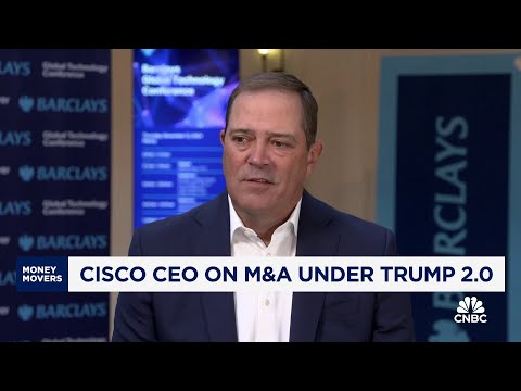 Cisco CEO: Business community 'upbeat' about incoming administration thumbnail