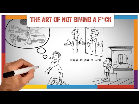 The Subtle Art of Not Giving a F*ck Summary & Review (Mark Manson) - ANIMATED