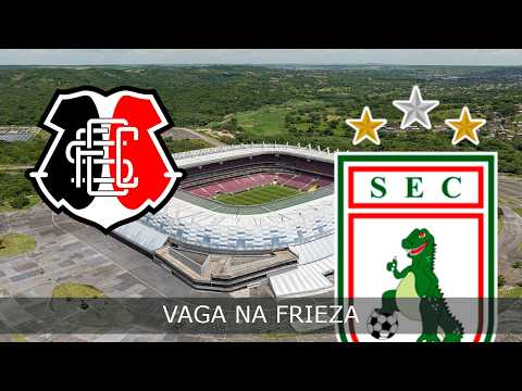 Santa Cruz-PE x Sousa-PB — Copa do Brasil 2026 | Não Vi o Jogo