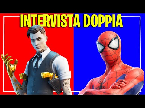 INTERVISTA DOPPIA MIDA E SPIDER-MAN ! - Fortnite  Doppiaggio ITA