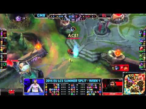 Cabochard tries to walk between turrets - League of Legends