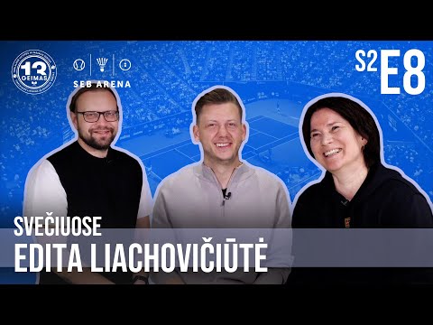 13 geimas: Lietuvos ir pasaulio tenisas. Svečiuose - trenerė Edita Liachovičiūtė.