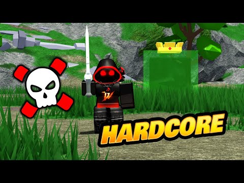 Beating Roblox Islands Hardcore..  (Episode #1)