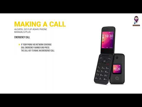 Alcatel GO FLIP 4044V Flip Phone User Manual: Quick Start Guide & Features