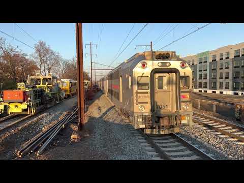 Evening Rush Hour NJT & Amtrak Action on the Northeast Corridor at Rahway, NJ