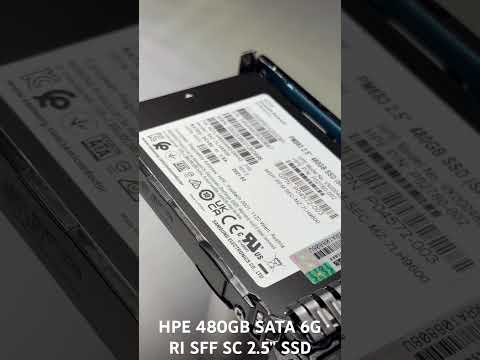 HPE 480GB 875509 B21 SATA 6G Read Intensive SFF SSD