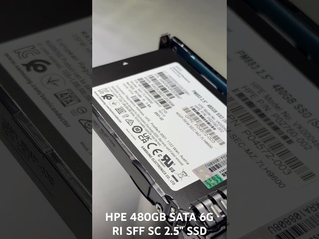 Vídeo relacionado con Hewlett Packard Enterprise HPE 600 GB SAS 10K SFF SC DS HDD