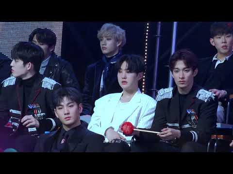 190106 골든디스크 어워즈 "가수석 세븐틴-BTS 대상 수상 소감" SEVENTEEN 호시 직캠 HOSHI FOCUS