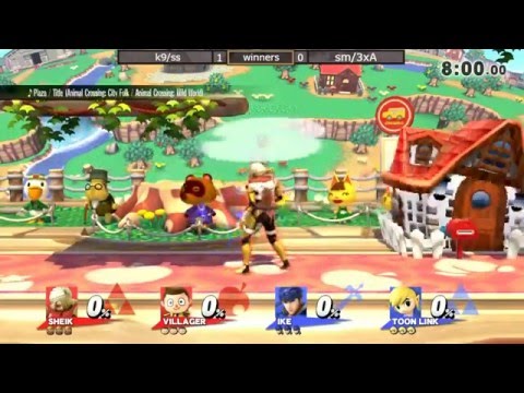 2GGT: FOW Saga - K9sBruce/SS (Red) Vs. SM/3xA (Blue) Winners Side - Smash Wii U