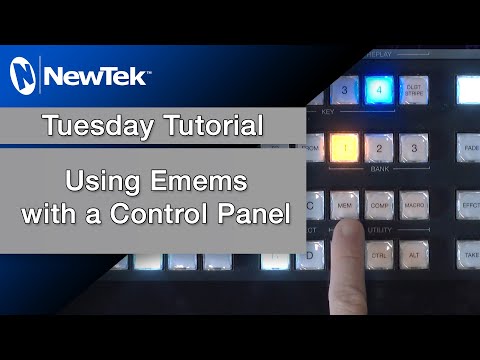 Tuesday Tutorial : Using Emems with a Control Panel