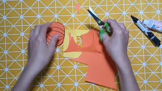 Nguyễn Kiên Handmade | Vẽ Và Cắt Dán động vật cho bé: CHIẾC ĐÈN LỒNG ĐÊM TRUNG THU
