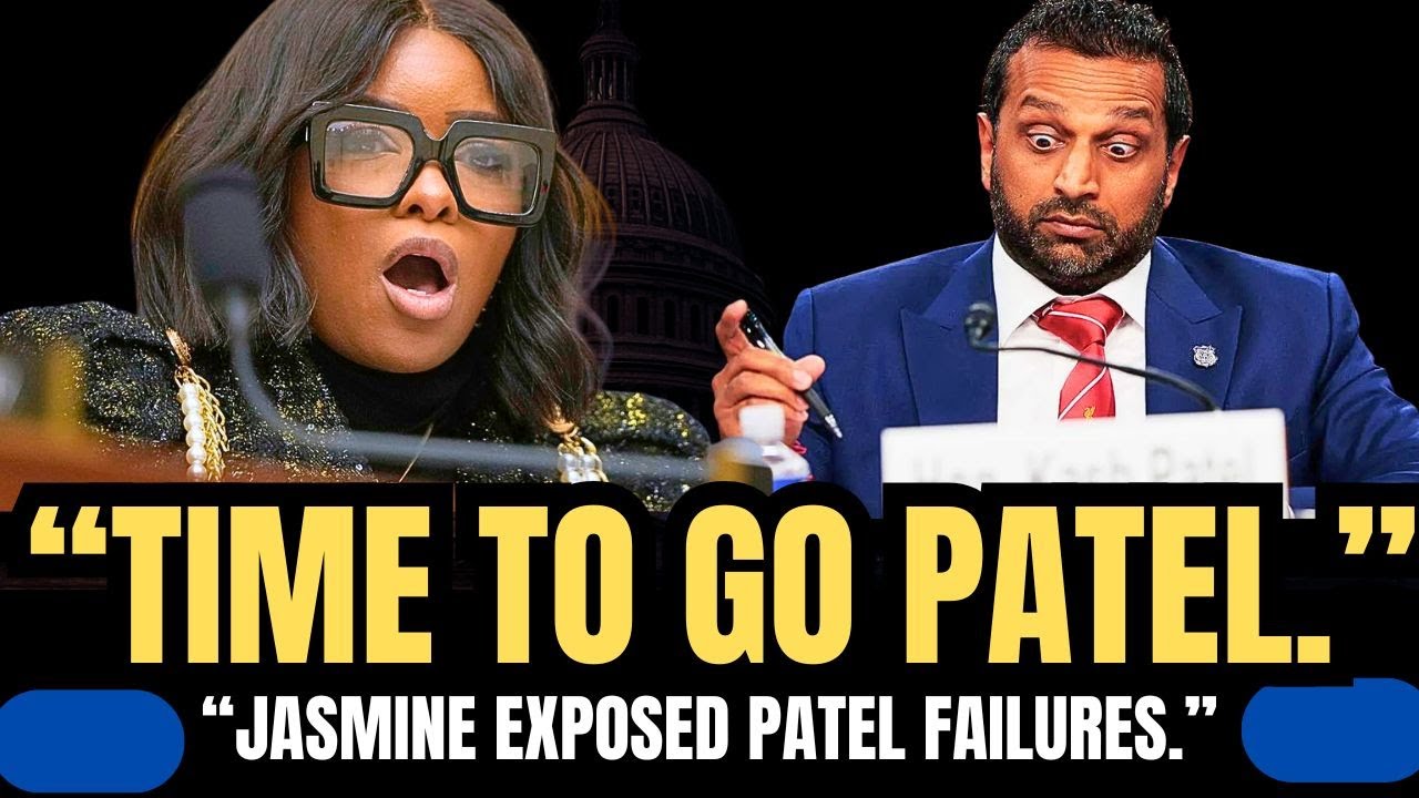 Kash Patel HUMILIATED in Congress as Crockett Drops Facts