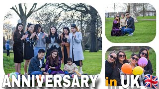 Celebrating 6th Marriage Anniversary In UK 🇬🇧 BTS | Full Video