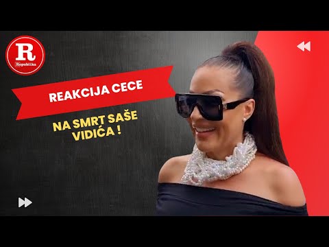 Cecina reakcija na smrt Saše Vidića mnoge nije iznenadila