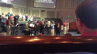 Lift Him Up - Martha Muzinni - sung by Amarylis Barnett - First Baptist Pelham 7/16/17