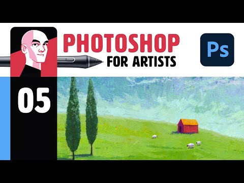 Photoshop for Artists - Using Brushes to Emulate Natural Media with Kyle T. Webster