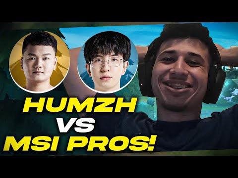 GIVING THE MSI PROS THE FIRST LOSS ON EUW SoloQ! | Humzh