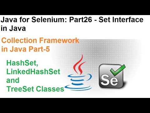Java For Selenium Part26 What Is Set Interface In Java