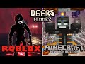 DOORS SEEK CHASE Showcase In Minecraft Minecart Segment