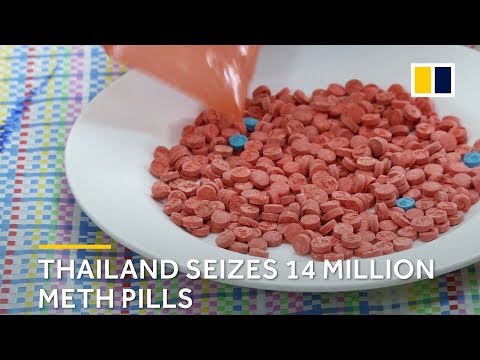 Thailand seizes 14 million Malaysia-bound methamphetamine pills worth US$45 million