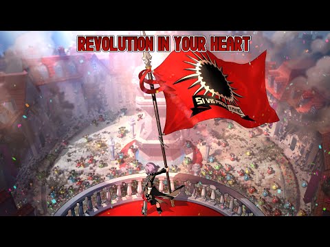Persona 5 Tactica "Revolution in your Heart" lyrics video